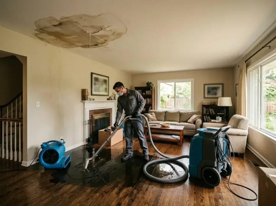 attic-pipe-burst-ceiling-drip-008 — frequently asked questions, Water Damage Restoration & Carpet Care in Solon, OH